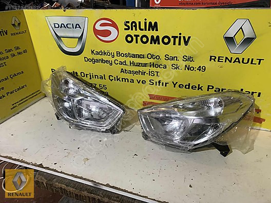 Dacia Dokker Orjinal Sağ-Sol Far ve Çıkma Parçalar