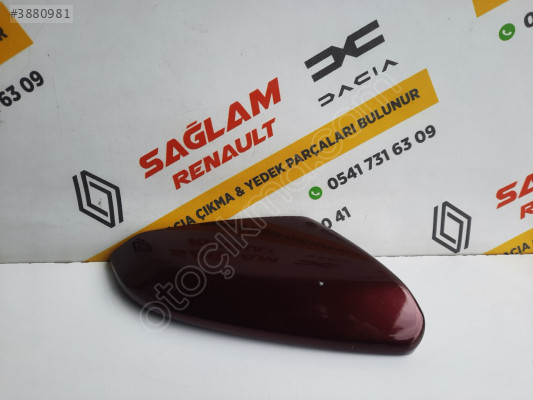 Honda Civic FD8 2018-22 Orijinal Çıkma Bordo Sağ Ayna Kapağı