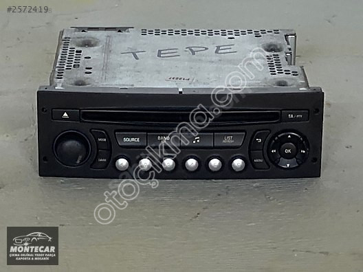 PEUGEOT PARTNER TEPEE ORJİNAL TEYP MONTECAR