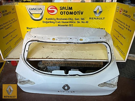 RENAULT CLIO 5 ÇIKMA ORJİNAL BAGAJ KAPAĞI VE DİĞER PARÇALARI