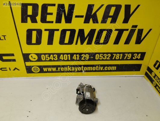926004423R RENAULT CLİO 5 KLİMA KOMPRESÖRÜ 1.0 TCE ORJ ÇIKMA