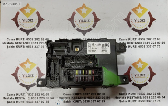 ​​​​​​​OPEL CORSA D CIKMA BSI BEYNI 13142241