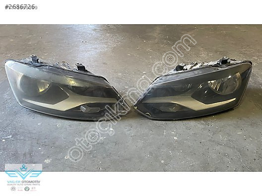 VW POLO 2010-2014 SAĞ SOL FAR AYDINLATMASI TAKIM KOMPLE