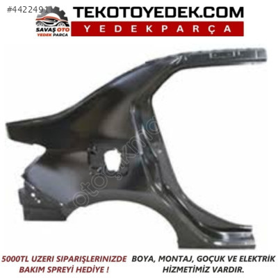 CLİO SYMBOL ARKA ÇAMURLUK SAĞ SOL 2013 VE ÜZERİ /KAMPANYA