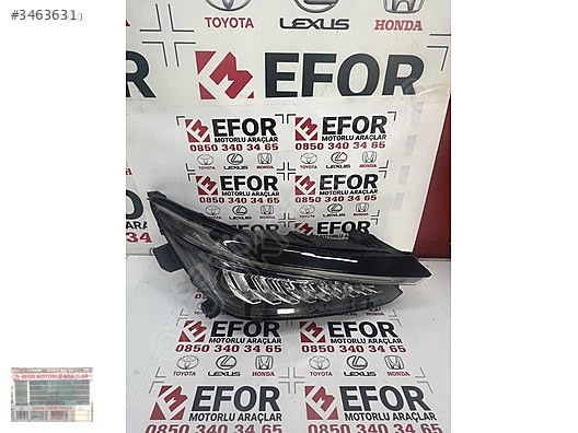 HONDA CİTY SAĞ FAR ÇIKMA ORJİNAL YEDEK PARÇA 22-24 MODEL