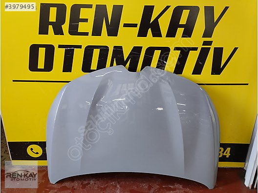 651224027R RENAULT CLİO 5 MOTOR KAPUTU NARDO GRİ SAC ORJ ÇIKMA