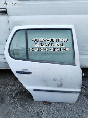 VOLKSWAGEN POLO HATCHBACK ORJİNAL DOLU SAĞ ARKA KAPI 1995-2001