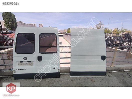 Ducato hatasız bagaj kapağı/ orta sürgülü kapı