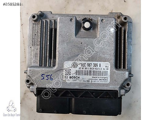 Volkswagen Tiguan Motor Beyni 03C907309Q - 0261S07732 MED17.