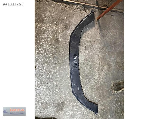VW GOLF 6 ÖN TAMPON ALT SPOİLER DİFÜZÖRÜ