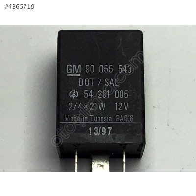 Opel Corsa B Vectra A Sinyal Flaşör Rölesi 90055543 54201005