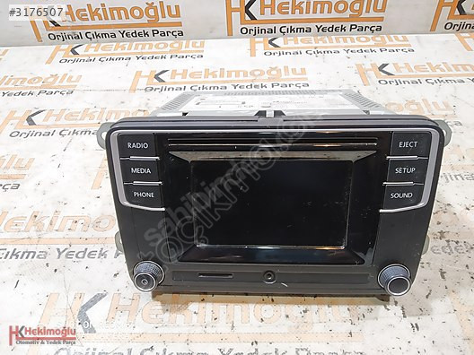 VW CADDY TEYP RADIO CD ÇALAR MULTİMEDYA 1K8 035 150 D 1K8035150D