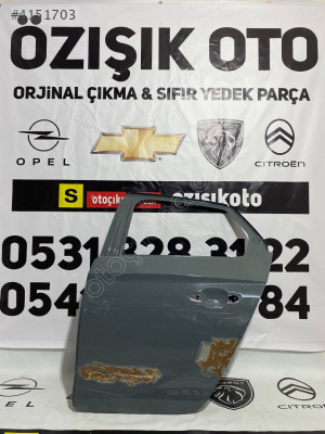 OPEL CORSA F SOL ARKA KAPI ÇIKMA ORJİNAL YEDEK PARÇA