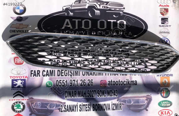 FORD FOCUS ÖN PANJUR IZGARA ORJİNAL ÇIKMA  14-18