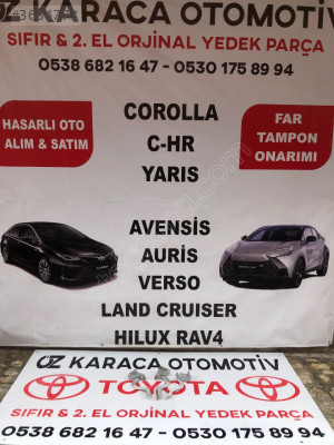 2019-2025 TOYOTA COROLLA ÇIKMA ORJINAL KAPUT MENTEŞESİ