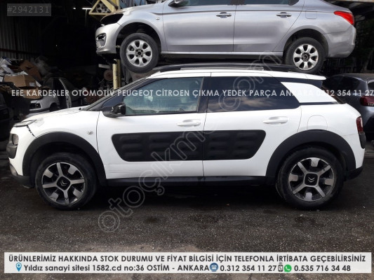 citroen c4 cactus çıkma sol ön dolu kapı