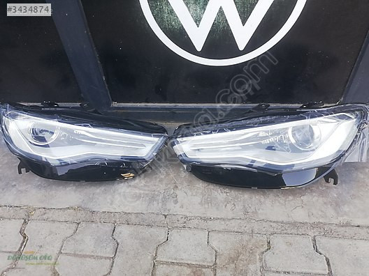 AUDİ A6 SIFIR SAĞ SOL FAR DOLU 2015 - 2018
