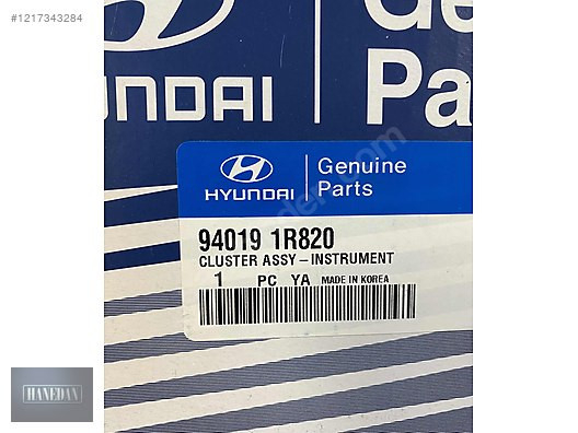 HYUNDAİ ACCENT BLUE 1.4 BENZİNLİ GÖSTERGE PANELİ 94019-1R820