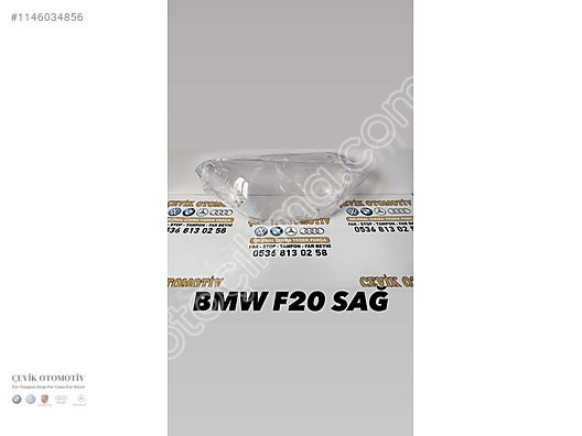 BMW F20 SAĞ FAR CAMI