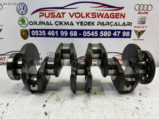 AUDİ A4 A6 Q7 Q5 2.0TDİ CGL BRE BLB ÇIKMA ORJİNAL KRANK MİLİ