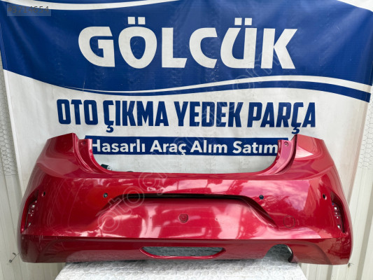 9829754980 Opel Corsa F Arka Tampon Kırmızı/Siyah/Gri ORJİNAL
