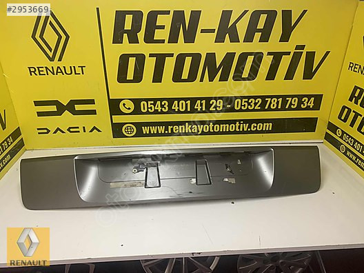 8200254900 RENAULT SCENİC BAGAJ KAPAK BANDI PLAKALK ORJ RENKAY