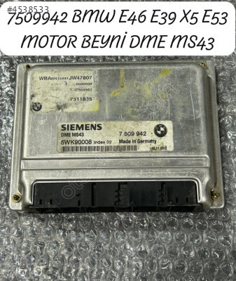 7509942 BMW E46 E39 X5 E53 MOTOR BEYNİ DME MS43