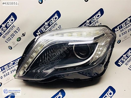 MERCEDES GLK SERİSİ X204 KASA MAKYAJLI LEDLİ SOL FAR A2048202339