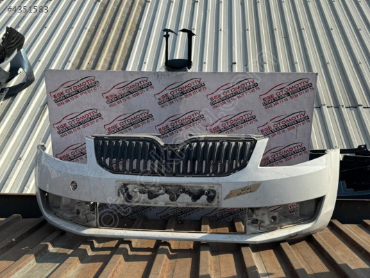 2013/2016 SKODA OCTOVIA BEYAZ ÖN TAMPON ORJINAL