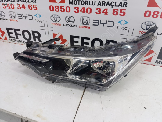 TOYOTA COROLLA SOL FAR ÇIKMA ORİJİNAL PARÇA