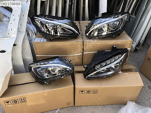 2015 2018 c200 c180 farları sıfır orijinal