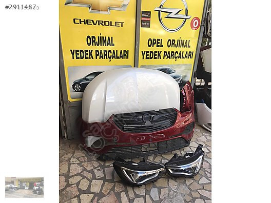 Opel grandland x komple ön set kaput tampon far çamurluk