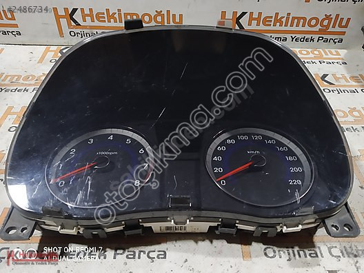 HYUNDAİ ACCENT BLUE BENZİNLİ KİLOMETRE SAATİ KADRAN 94009-