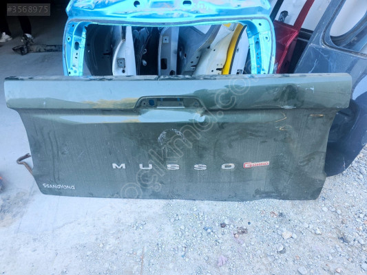 SSANGYONG MUSSO YEŞİL BAGAJ KAPAĞI ORJINAL