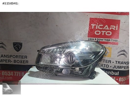 Nissan Qaşhqai sağ ön far 2010-2013 model