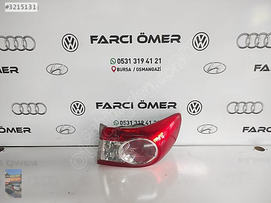 TOYOTA COROLLA SAĞ DIŞ STOP ORJİNAL HATASIZ