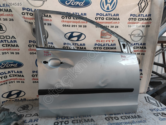 Volkswagen Polo Ön sağ kapı Orjinal göçük hasarlı gıri 2001-2009