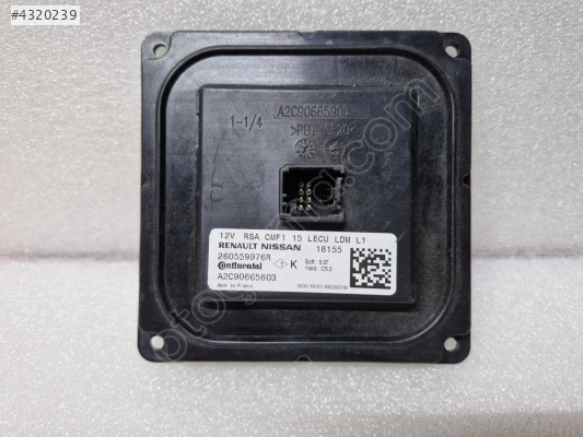 RENAULT MEGANE 4 TALİSMAN KADJAR FAR BEYNİ ORJİNAL 260559976R