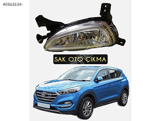 HYUNDAİ TUCSON SİS FARI SOL / 2016-2018 / İTHAL