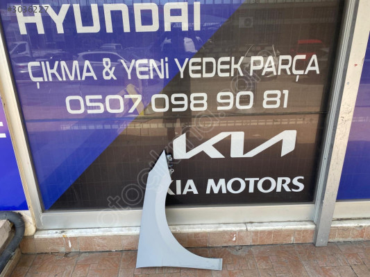 HYUNDAİ ELANTRA 2021-2024 SAĞ ÖN ÇAMURLUK ORİJİNAL ÇIKMA