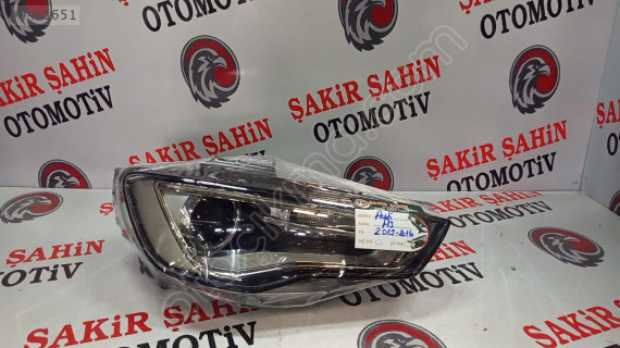 2013-2016 Audi A3 Far ÇIKMA YEDEK PARÇA