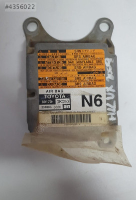 toyota hilux 2008 çıkma orjinal airbag beyni (son fiyat)