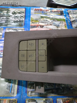 Fiat idea sis lambaları teyp ses açma kapama düğme takımı