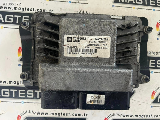 Chevrolet Cruze 25189682 5WY1J27A SIMTEC 76.1 MOTOR ECU BEYİN