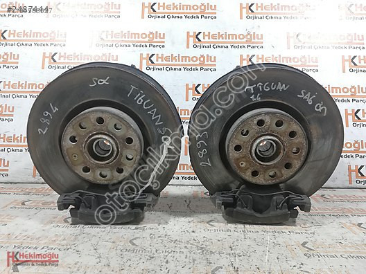 VW TİGUAN 09-16 1.4 TSİ SAĞ ÖN TAŞIYICI DİSK FREN MERKEZİ P