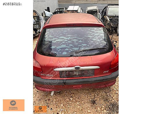 PEUGEOT 206 ORJINAL ÇIKMA TAMPON DEMİRİ 