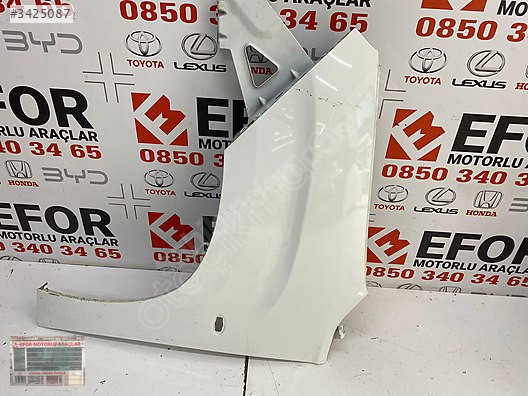 TOYOTA PROACE CİTY ORJİNAL ÇIKMA SOL ÖN ÇAMURLUK 19-24