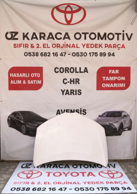 2013-2018 TOYOTA AURIS ÇIKMA ORJINAL ÖN KAPUT