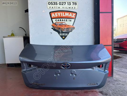 COROLLA BAGAJ KAPAĞI ORJİNAL MAVİ