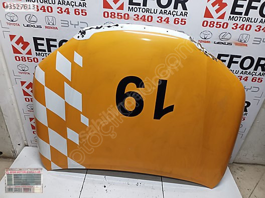 TOYOTA HİLUX ORJİNAL ÇIKMA MOTOR KAPUT